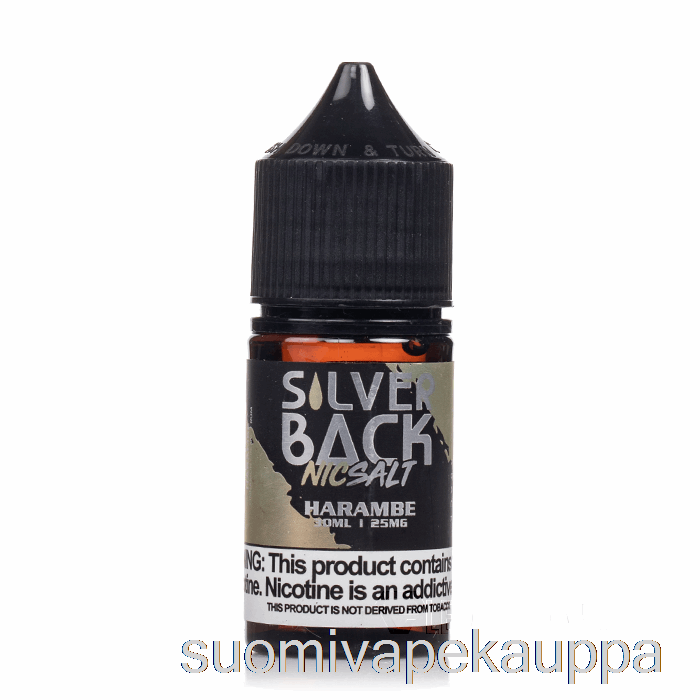 Vape Netistä Harambe - Silverback Juice Co. Suolat - 30 Ml 25 Mg